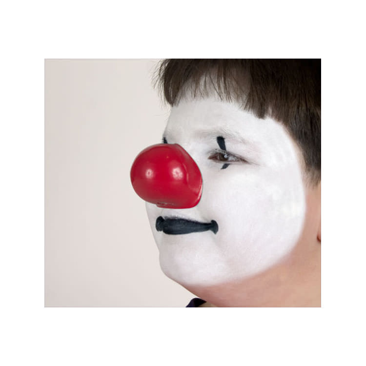 Modelo A Roja - Nariz de Payaso de Latex blando reversible (nariz grande) -   el mundo del clown y los payasos
